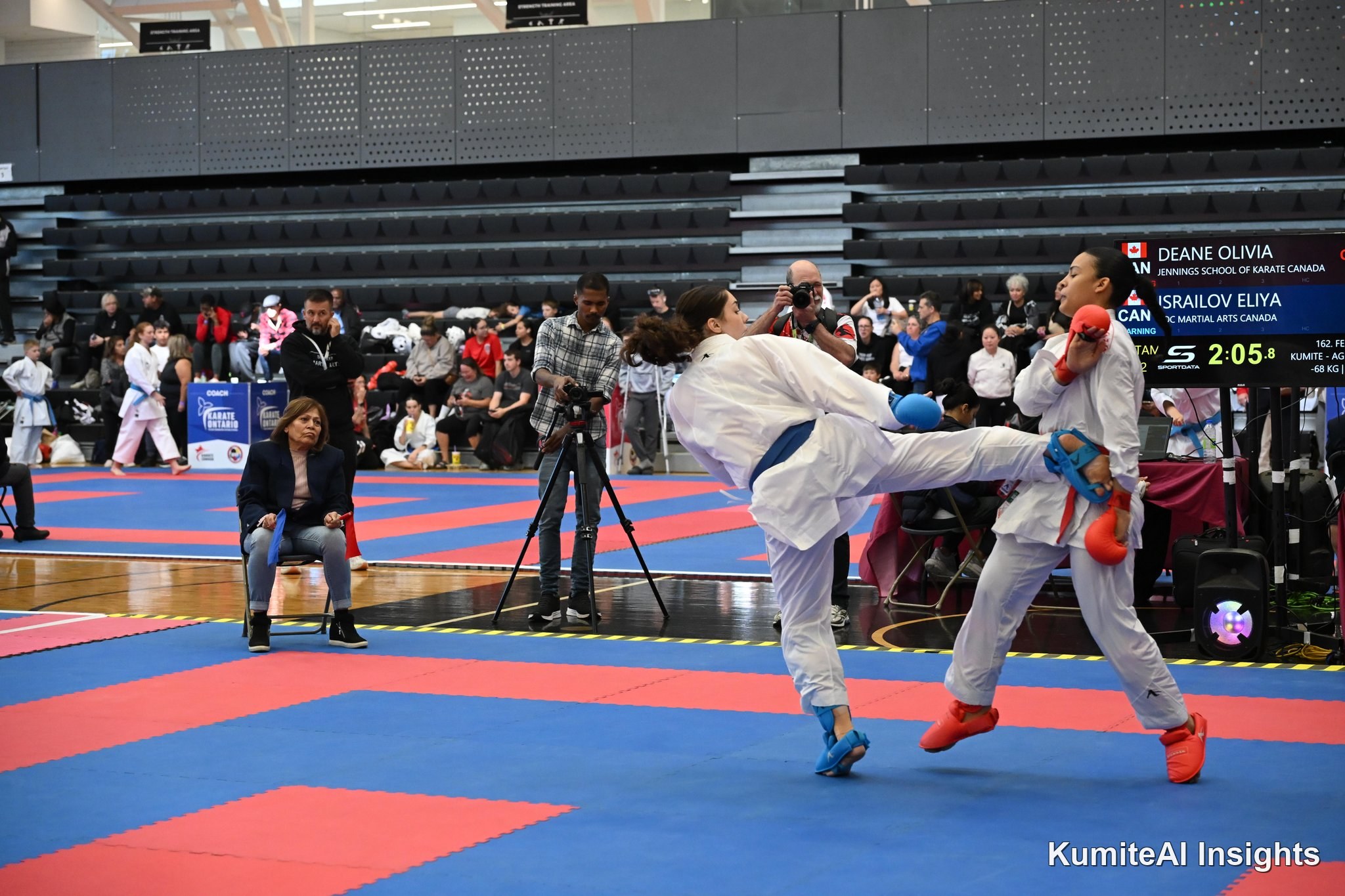 Mae-geri, Karate Ontario Selection-1 Elite 2026
